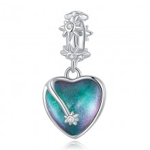 Talisman argint Lucky Heart